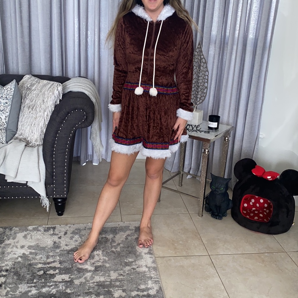 Eskimo Kisses Adult Halloween costume